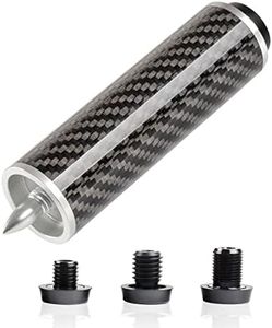 KONLLEN Pool Cue Extension 2'' 3'' 4'' 6'' 8'' 12'' Carbon Fiber Billiard Cue Extension Billiard Accessories for Pool Sticks