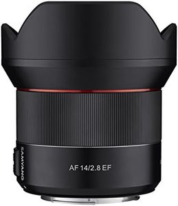 Samyang 14mm F2.8 AF Wide Angle, Full Frame Auto Focus Lens for Canon EF