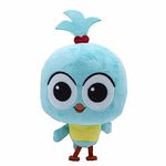 Milo Bird Teddy Bear Stuffed Animal - 20cm Lark Soft Toys from the Milo Animated Series | Cute Talking Bird Plush with Sounds and Phrases | Adorable and Huggable Cartoon Musical Toys for 1 Year Old