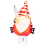 Ganz MX181322 Gnome Bubble Light Night-Light, 5.38 Inches Height, Multicolor