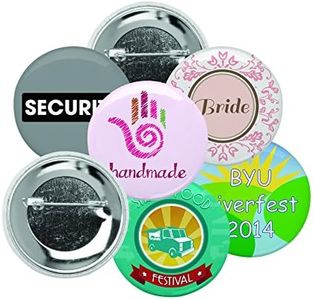 Neil Enterprises Inc. 3" Button Pin Back Parts for Neil Button Machine - Pack of 1000