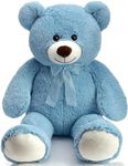 HollyHOME Teddy Bear Plush Giant Teddy Bears Stuffed Animals Teddy Bear Love 36 inch Blue