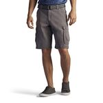 Lee Men's Dungarees New Belted Wyoming Cargo Short, Vapor, 34