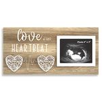 Baby Scan Photo Frames for Standard 4" x 3" Sonogram Ultrasound Picture - Pregnancy Announcements Ideas - Gender Reveal Baby-Shower Gift - New Mom Expecting Parents to Be Keepsake Gifts