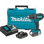 Makita XFD10R 18V Compact Lithium-Ion Cordless 1/2" Driver-Drill Kit