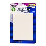 Transparent Sticky Notes 95mm x 70mm 50 Sheet Clear Removable Reusable Marking