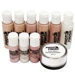 Photo Finish Professional Airbrush Cosmetic Makeup Set, Makeup Only (Matte Finish)