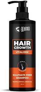 Beardo Hair Growth Vitalizer Shampoo, 200 ml | Shampoo for Men | Promotes Hair Growth | Sulphate and Paraben Free Shampoo | With Onion Oil & Biotin