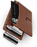 Kings Loot Money Clip Slim Minimalist Wallet for Men, Bourbon