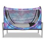 Privacy Pop Eclipse Bed Tent - Full/Unicorn Galaxy