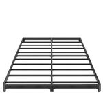 Yicensen 4 Inch Full Bed Frame No Box Spring Needed, Heavy Duty Full Size Metal Platform Bed Frame with Rounded Corner Legs, Easy Assembly, Noise Free, Black