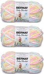 Bulk Buy: Bernat Baby Blanket Yarn (3-Pack) Pitter Patter 161103-03616 by Bernat Bulk Buy