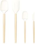 Lohepon Wooden Handle Spatula Set 4