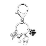 UJIMS Veterinarian Keychain Vet Tech Appreciation Gifts Veterinary Medicine Jewelry Future Veterinarian Nurse Vet Student Gift (VeterinarianKeychain)