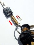 The Original Quick Release Detachable Keychain Magnet | Brass Encased