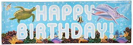 Creative Converting Ocean Party Giant Party Banner, 60-Inch