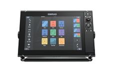 Simrad NSS12 Evo3S - 12-inch Multifunction Fish Finder Chartplotter with Preloaded C-MAP US Enhanced Charts,000-15403-001