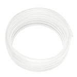 10mm ID x 13mm OD - 5m Length PVC Clear Hose Vinyl Tubing, Food Grade Plastic Flexible Tube Pipe for Transfer Water oil air