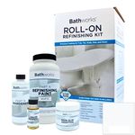 BATHWORKS DIY Bathtub & Tile Refinishing Kit w/Non-Slip (WHITE)