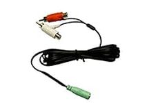 3.5mm Female RCA Y Splitter Cable f