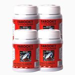 Farooky Tooth Powder 40 Grams (Pack Of 4) | Herbal Ayurvedic Charcoal Toothpowder Manjan For Complete Oral Care, Teeth Whitening & Tooth Decay By Zinda Tilismath