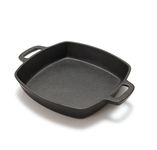 GrillPro 91658 Cast Iron Square Pan