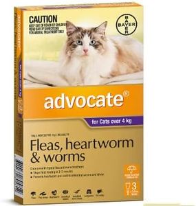 Advocate for Cats for Cats Over 4Kg Purple 3 Pack