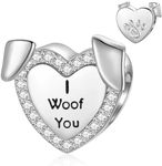 Paw Charm for Pandora Charms Dog Cat Paw Charm 925 Sterling Silver Paw Charm