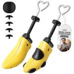 ZENO Shoe Stretcher Mens | Shoe Tree To Expand, Extend, Widen Your Shoes | Adjustable To Fit All Shoes | Ultra Durable Plastic Boot Stretcher | 2 Stretchers Included