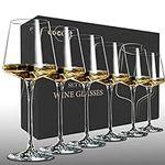 coccot Wine Glasses Set of 6,Crysta