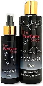 The Pawfume Shop - Savage Diog, Gift Set - Premium Dog Perfume Spray 100ml & Shampoo 250ml - Fresh, Clean and healthy - Gentle on Skin - Suitable For all Breeds & Sizes