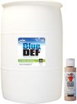 BlueDEF DEF001 Diesel Exhaust Fluid 55 Gallon Drum Bundle with DU-Most Walnut Hand Scrub Travel Size, 4 oz