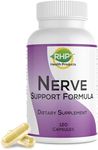 Nerve Support Formula for The Nutritional Support of Peripheral Neuropathy and Nerve Pain Relief. 120 Capsules