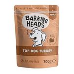 Barking Heads Top Dog Turkey 300g x 10