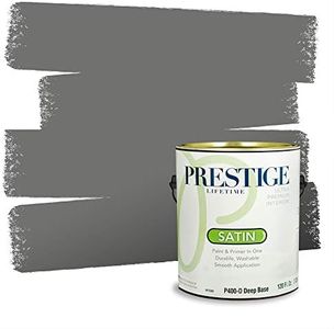 PRESTIGE Paints Interior Paint and Primer In One, 1-Gallon, Satin, Comparable Match of Behr* Magnet *