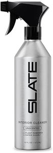 Slate Car Interior Cleaner - Powerful Plant-Based Formula Removes Dirt, Car Seat Cleaner, Vegan Leather Safe, Biodegradable, Prop 65 Compliant - Unscented, 16oz