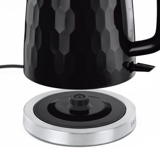 Russell Hobbs Honeycomb 1.7L Electric Kettle – Fast Boil, Black