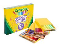 Crayola Colored Pencils, No Repeat Colors, 120 Count, Gift