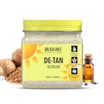 DR.RASHEL De-Tan Scrub For Face & Body (380 Ml) | Revitalizing Tan Removal | Cleanser,Dead Skin | Blackhead Remover For Deep Exfoliation