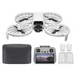 DJI Flip Fly More Combo with RC 2 Screen Remote Controller, Drone with 4K UHD Camera for Adults, Palm Takeoff, Auto Return, Intelligent Flight, 3 Batteries for 93-Min Flight Time