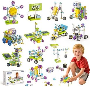 STEM Toys, SMILESSKIDDO 434 PCS Building Blocks, 36+ Robot Models Learning & Education Science Kit Toys, 5 6 7 8 9 10 11 12 Year Old Boy and Girl Gift