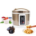 INTSUPERMAI 5L Fermenter Multi-functional Pot Black Garlic, Yogurt, Natto, Fermenters Full Automatic Intelligent Control Multiple Clove Black Garlic DIY Cooker Black Garlic Fermentation Machine