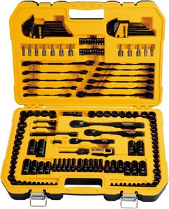 DEWALT 184-Piece Socket Set – Comprehensive Mechanics Tool Kit