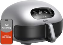 Typhur Dome Air Fryer, No.1 Cooking Speed Large Air Fryer with Superior Airflow, Self-cleaning Smart Digital Air Fryer with Dishwasher Safe Basket for Quick Easy Meals, Up to 32 Chicken Wings Capacity
