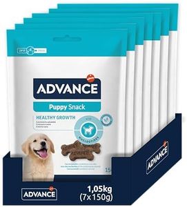 ADVANCE Snacks Puppy - Galletas Para Cachorros - Pack De 7 x 150 g - Total 1,05 kg