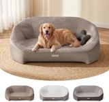 Aurapaws Dog Bed for Large Sized Dog, Extra Thick Memory Foam, 3 Covers