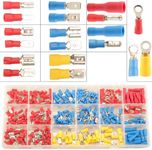 Feggizuli 350pcs 19 Types Crimp Con