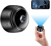 TECHBOWN Mini Spy Magnet Camera, WiFi Hidden Camera HD1080P, Indoor Home Small Spy Cam with Motion Detection, Night Vision, 27.94 cm