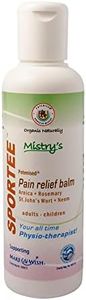 Mistry's Sportee Pain Relief Balm, 100ml - Healing & Soothing, Gentle for Headaches, Muscular Aches, Sprains, Swelling, Bumps & Bruises - Additive Free, Vegan