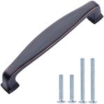 Amazon Basics Traditional Arch Cabinet Handle, 28.1cm Length (9.5 cm Hole Center), Oil Rubbed Bronze, 10-pack